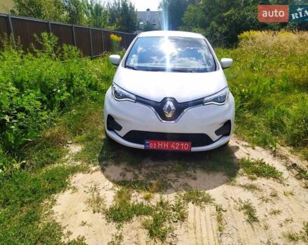 Белый Рено Зое, объемом двигателя 0 л и пробегом 24 тыс. км за 12700 $, фото 4 на Automoto.ua