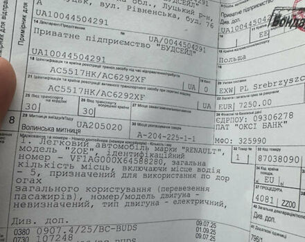 Белый Рено Зое, объемом двигателя 0 л и пробегом 88 тыс. км за 12300 $, фото 34 на Automoto.ua