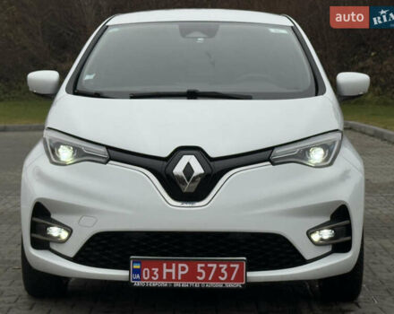 Белый Рено Зое, объемом двигателя 0 л и пробегом 49 тыс. км за 12900 $, фото 6 на Automoto.ua