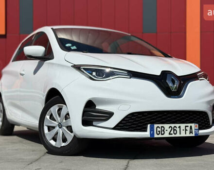 Белый Рено Зое, объемом двигателя 0 л и пробегом 58 тыс. км за 12500 $, фото 6 на Automoto.ua