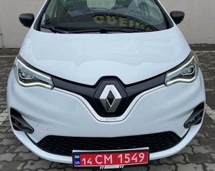 Белый Рено Зое, объемом двигателя 0 л и пробегом 58 тыс. км за 11996 $, фото 1 на Automoto.ua