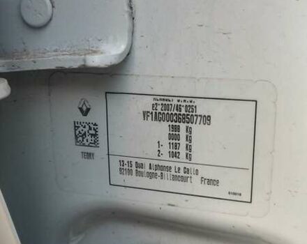 Белый Рено Зое, объемом двигателя 0 л и пробегом 72 тыс. км за 11500 $, фото 19 на Automoto.ua