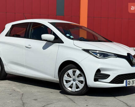 Белый Рено Зое, объемом двигателя 0 л и пробегом 58 тыс. км за 12500 $, фото 7 на Automoto.ua