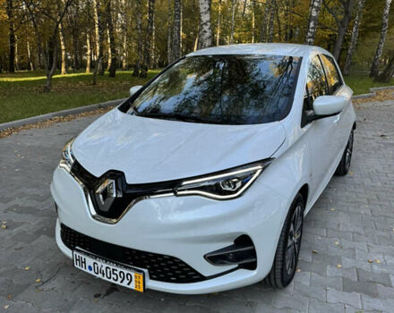 Белый Рено Зое, объемом двигателя 0 л и пробегом 33 тыс. км за 13800 $, фото 4 на Automoto.ua
