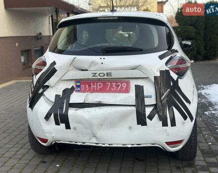 Білий Рено Зое, об'ємом двигуна 0 л та пробігом 37 тис. км за 9600 $, фото 8 на Automoto.ua