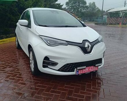 Белый Рено Зое, объемом двигателя 0 л и пробегом 130 тыс. км за 10350 $, фото 8 на Automoto.ua