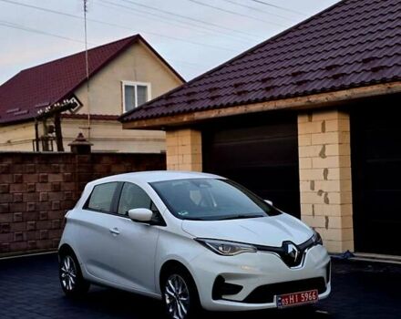 Белый Рено Зое, объемом двигателя 0 л и пробегом 16 тыс. км за 12999 $, фото 7 на Automoto.ua
