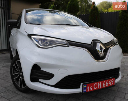 Белый Рено Зое, объемом двигателя 0 л и пробегом 19 тыс. км за 14400 $, фото 24 на Automoto.ua