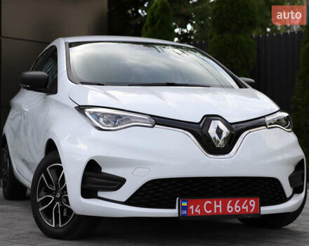 Белый Рено Зое, объемом двигателя 0 л и пробегом 19 тыс. км за 14400 $, фото 1 на Automoto.ua
