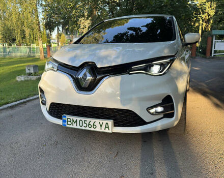 Белый Рено Зое, объемом двигателя 0 л и пробегом 22 тыс. км за 13900 $, фото 1 на Automoto.ua