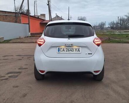 Белый Рено Зое, объемом двигателя 0 л и пробегом 54 тыс. км за 13900 $, фото 6 на Automoto.ua