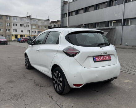 Белый Рено Зое, объемом двигателя 0 л и пробегом 71 тыс. км за 12700 $, фото 4 на Automoto.ua