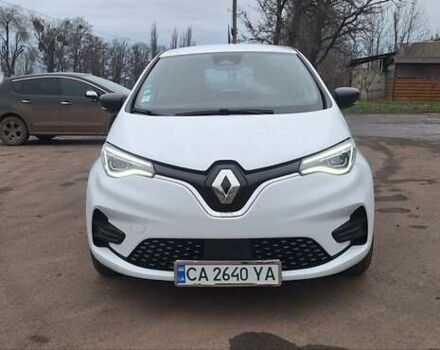 Белый Рено Зое, объемом двигателя 0 л и пробегом 54 тыс. км за 13900 $, фото 1 на Automoto.ua