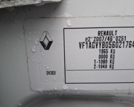 Білий Рено Зое, об'ємом двигуна 1 л та пробігом 61 тис. км за 6600 $, фото 20 на Automoto.ua