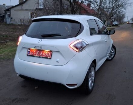 Білий Рено Зое, об'ємом двигуна 1 л та пробігом 61 тис. км за 6600 $, фото 1 на Automoto.ua