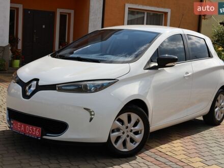 Білий Рено Зое, об'ємом двигуна 0 л та пробігом 125 тис. км за 6888 $, фото 1 на Automoto.ua