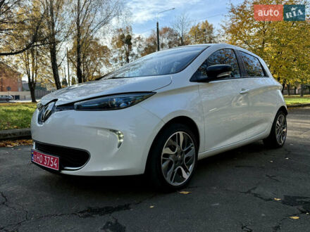 Білий Рено Зое, об'ємом двигуна 0 л та пробігом 68 тис. км за 6976 $, фото 1 на Automoto.ua
