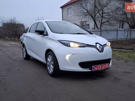 Білий Рено Зое, об'ємом двигуна 0 л та пробігом 61 тис. км за 6600 $, фото 1 на Automoto.ua