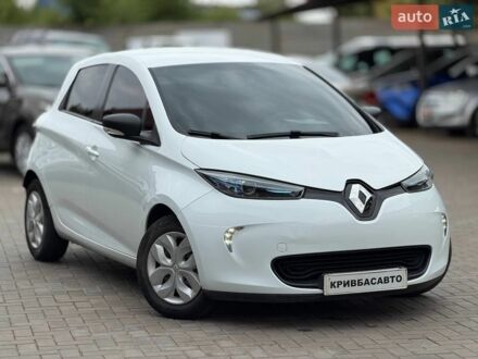 Білий Рено Зое, об'ємом двигуна 0 л та пробігом 49 тис. км за 9700 $, фото 1 на Automoto.ua