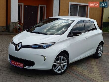 Белый Рено Зое, объемом двигателя 0 л и пробегом 100 тыс. км за 9444 $, фото 1 на Automoto.ua