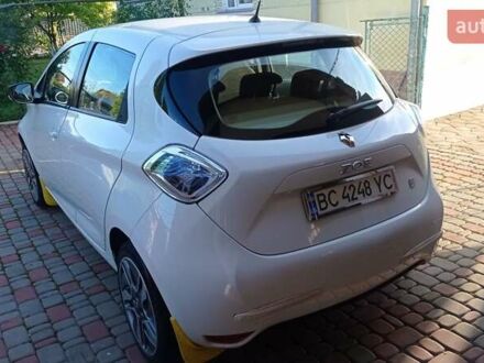 Білий Рено Зое, об'ємом двигуна 0 л та пробігом 80 тис. км за 8300 $, фото 1 на Automoto.ua