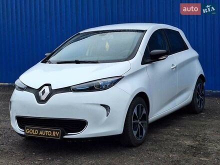 Белый Рено Зое, объемом двигателя 0 л и пробегом 46 тыс. км за 11500 $, фото 1 на Automoto.ua