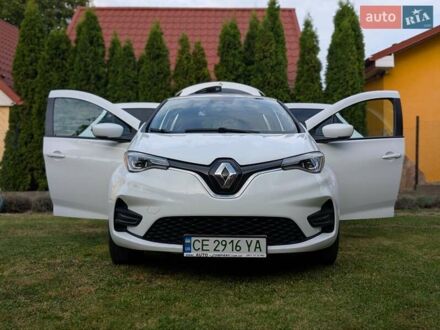 Рено Зое 2020 в Вижнице на Automoto.ua Белый Рено Зое, объемом двигателя 0 л и пробегом 56 тыс. км за 12500 $, фото 1 на Automoto.ua