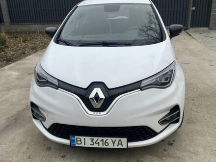 Белый Рено Зое, объемом двигателя 0 л и пробегом 94 тыс. км за 12400 $, фото 1 на Automoto.ua