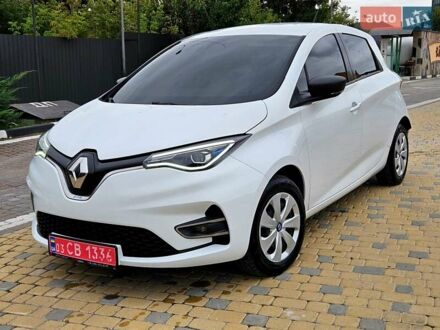 Белый Рено Зое, объемом двигателя 0 л и пробегом 72 тыс. км за 11800 $, фото 1 на Automoto.ua