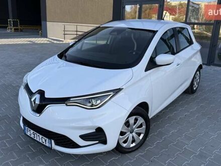Белый Рено Зое, объемом двигателя 0 л и пробегом 124 тыс. км за 12499 $, фото 1 на Automoto.ua