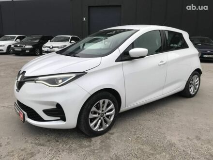 Белый Рено Зое, объемом двигателя 0 л и пробегом 40 тыс. км за 13790 $, фото 1 на Automoto.ua