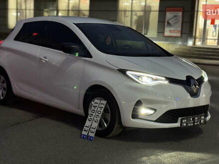 Белый Рено Зое, объемом двигателя 0 л и пробегом 44 тыс. км за 12950 $, фото 1 на Automoto.ua