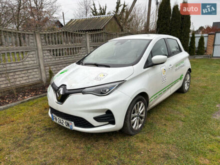 Білий Рено Зое, об'ємом двигуна 0 л та пробігом 50 тис. км за 10999 $, фото 1 на Automoto.ua