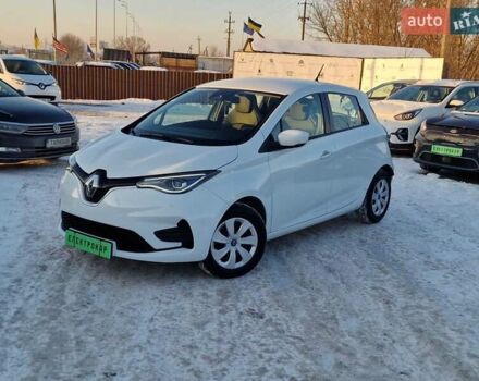 Белый Рено Зое, объемом двигателя 0 л и пробегом 120 тыс. км за 12300 $, фото 1 на Automoto.ua