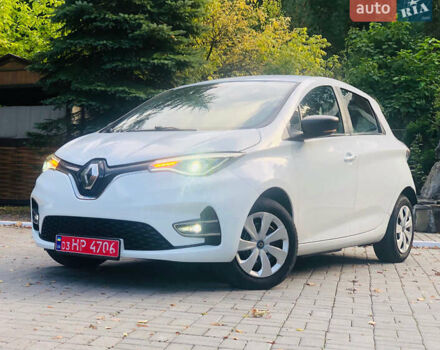 Белый Рено Зое, объемом двигателя 0 л и пробегом 38 тыс. км за 11999 $, фото 1 на Automoto.ua