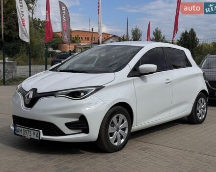 Білий Рено Зое, об'ємом двигуна 0 л та пробігом 59 тис. км за 12499 $, фото 1 на Automoto.ua