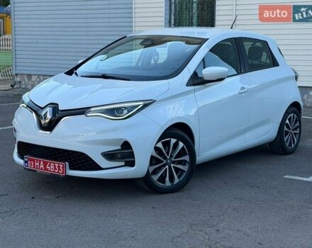 Белый Рено Зое, объемом двигателя 0 л и пробегом 95 тыс. км за 11500 $, фото 1 на Automoto.ua