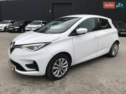 Белый Рено Зое, объемом двигателя 0 л и пробегом 40 тыс. км за 13790 $, фото 1 на Automoto.ua