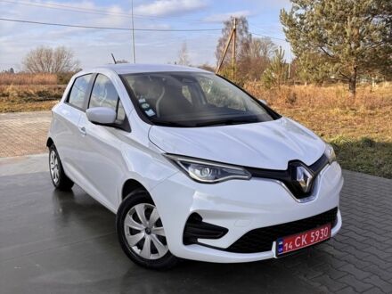 Белый Рено Зое, объемом двигателя 0 л и пробегом 15 тыс. км за 12299 $, фото 1 на Automoto.ua