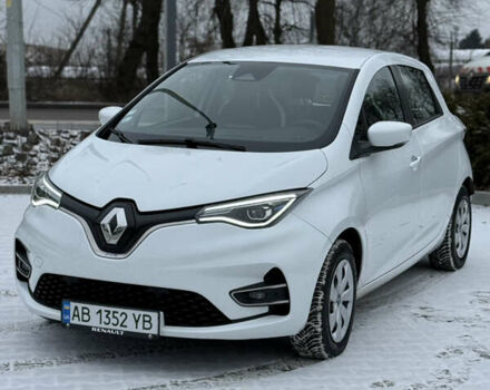 Белый Рено Зое, объемом двигателя 0 л и пробегом 27 тыс. км за 12600 $, фото 1 на Automoto.ua