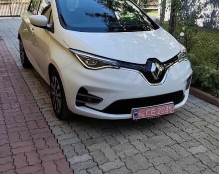 Белый Рено Зое, объемом двигателя 0 л и пробегом 74 тыс. км за 10900 $, фото 1 на Automoto.ua