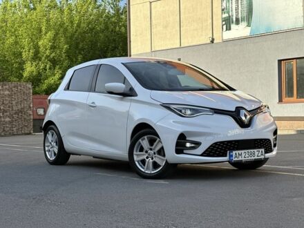 Рено Зое 2021 в Житомире на Automoto.ua Белый Рено Зое, объемом двигателя 0 л и пробегом 59 тыс. км за 12300 $, фото 1 на Automoto.ua