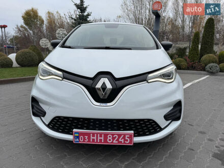 Белый Рено Зое, объемом двигателя 0 л и пробегом 56 тыс. км за 11999 $, фото 1 на Automoto.ua