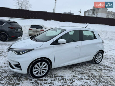 Белый Рено Зое, объемом двигателя 0 л и пробегом 12 тыс. км за 13400 $, фото 1 на Automoto.ua