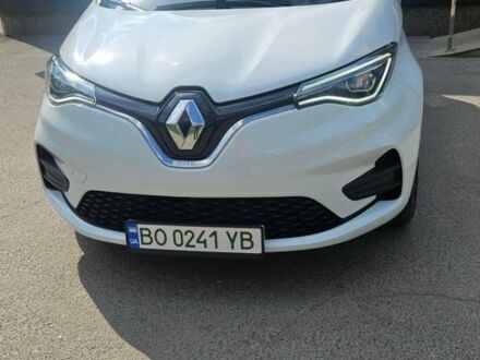 Белый Рено Зое, объемом двигателя 0 л и пробегом 51 тыс. км за 13900 $, фото 1 на Automoto.ua