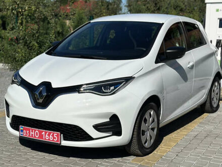 Белый Рено Зое, объемом двигателя 0 л и пробегом 62 тыс. км за 13150 $, фото 1 на Automoto.ua