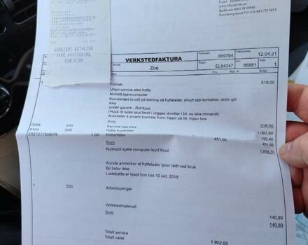 Черный Рено Зое, объемом двигателя 0 л и пробегом 113 тыс. км за 6900 $, фото 28 на Automoto.ua