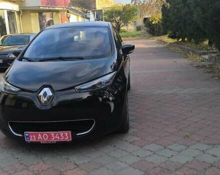 Черный Рено Зое, объемом двигателя 0 л и пробегом 64 тыс. км за 7350 $, фото 2 на Automoto.ua