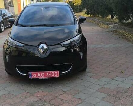 Черный Рено Зое, объемом двигателя 0 л и пробегом 64 тыс. км за 7350 $, фото 3 на Automoto.ua