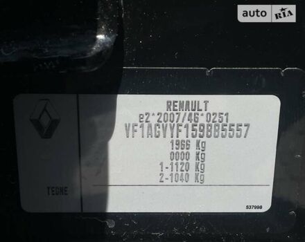 Чорний Рено Зое, об'ємом двигуна 0 л та пробігом 56 тис. км за 14115 $, фото 19 на Automoto.ua